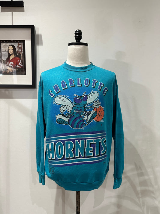 (Mens Large) 1994 Charlotte Hornets Sweater