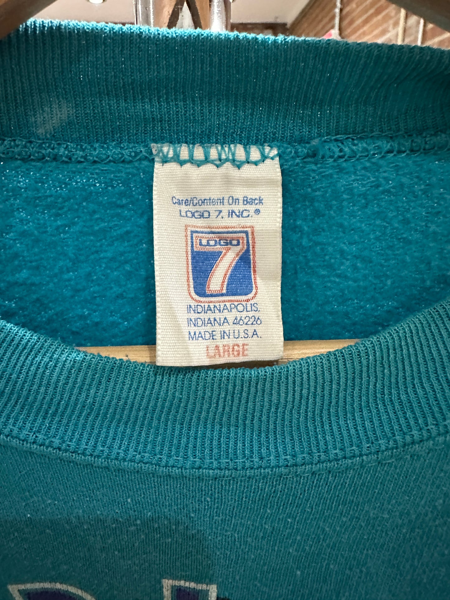 (Mens Large) 1994 Charlotte Hornets Sweater