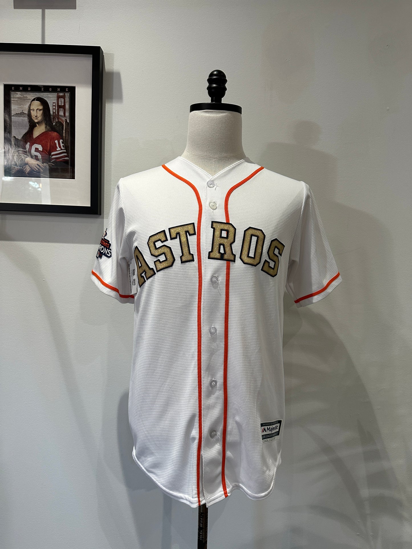 (Mens Small) MLB Houston Astros 'Carlos Correa' Jersey
