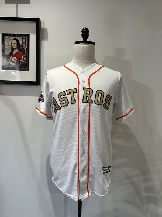 (Mens Small) MLB Houston Astros 'Carlos Correa' Jersey