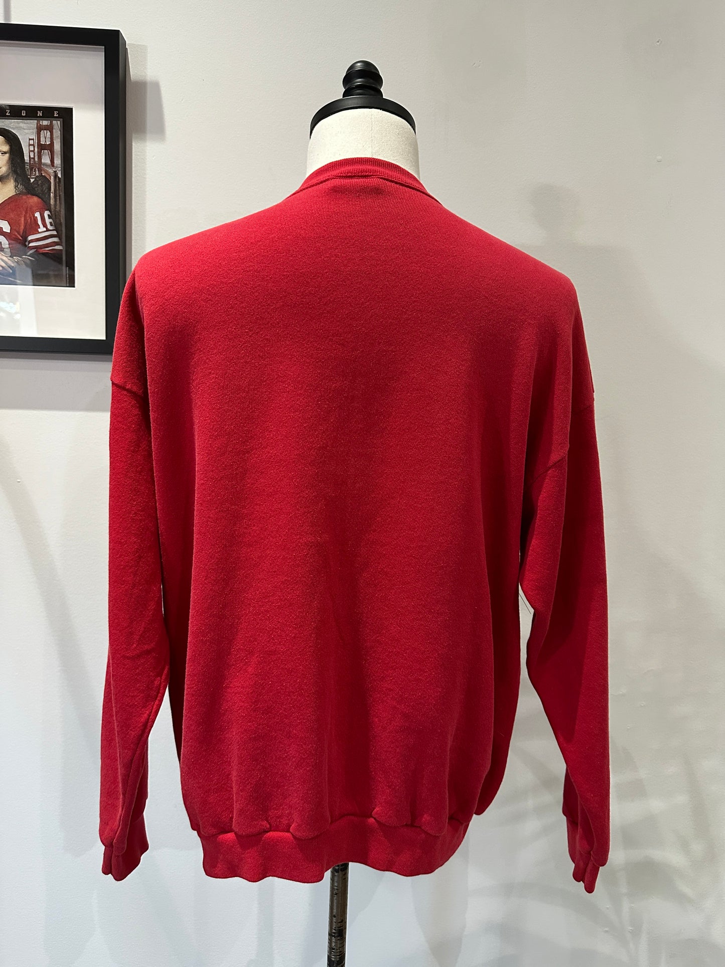 (Mens Large) 90s Ohio State Large Spell-Out Sweater