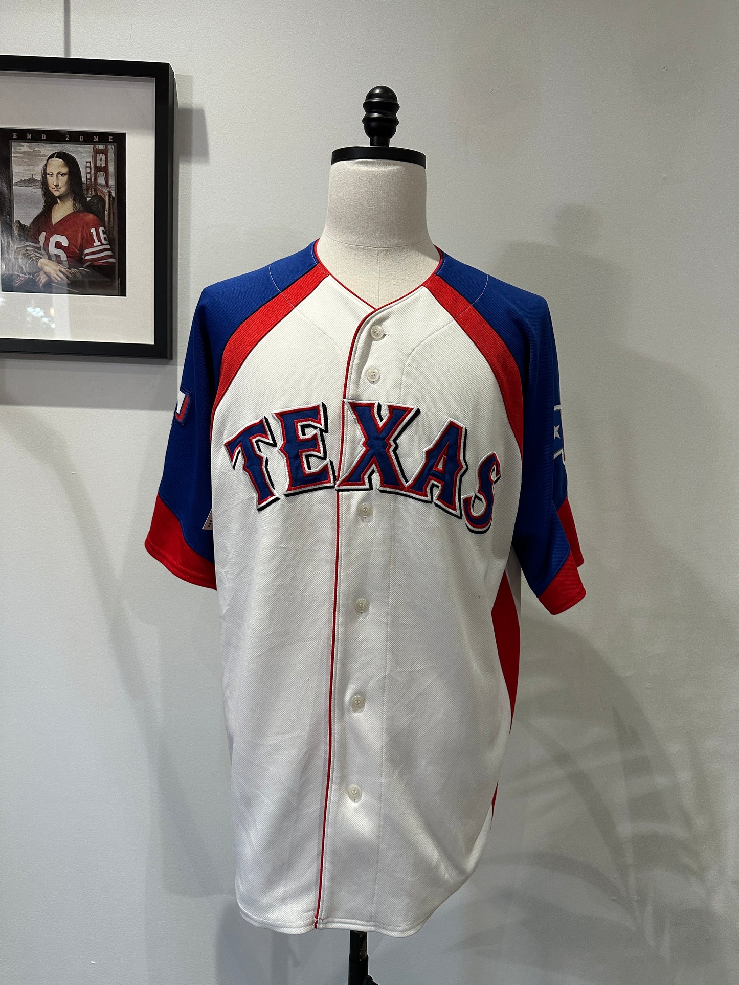 (Mens Large) MLB Texas Rangers 'Joshua Hamilton' Jersey