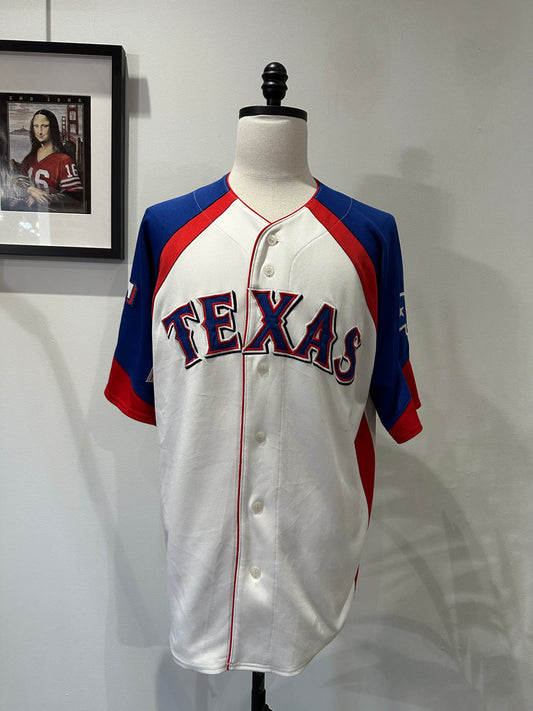 (Mens Large) MLB Texas Rangers 'Joshua Hamilton' Jersey