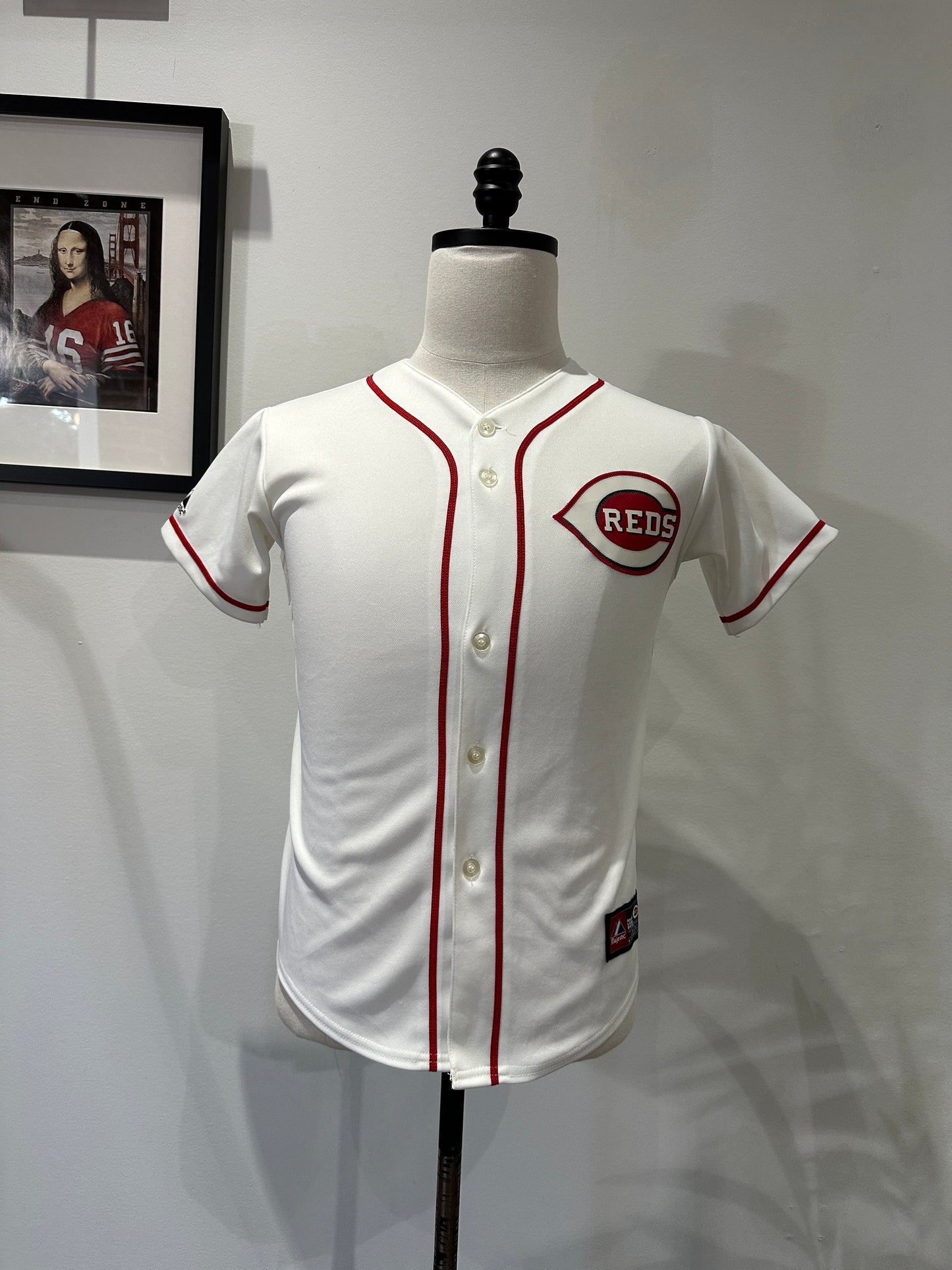 (Womens Medium) MLB Cincinnati Reds Jersey