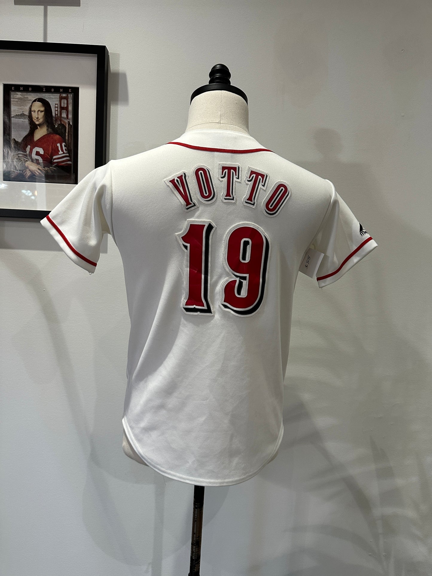 (Womens Medium) MLB Cincinnati Reds Jersey