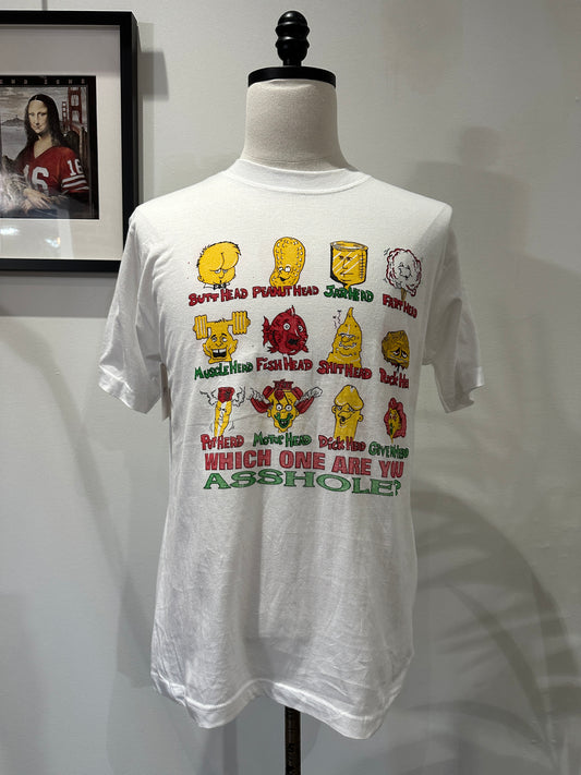 (Mens Medium) 90s 'Which One Are You?' Gag Shirt
