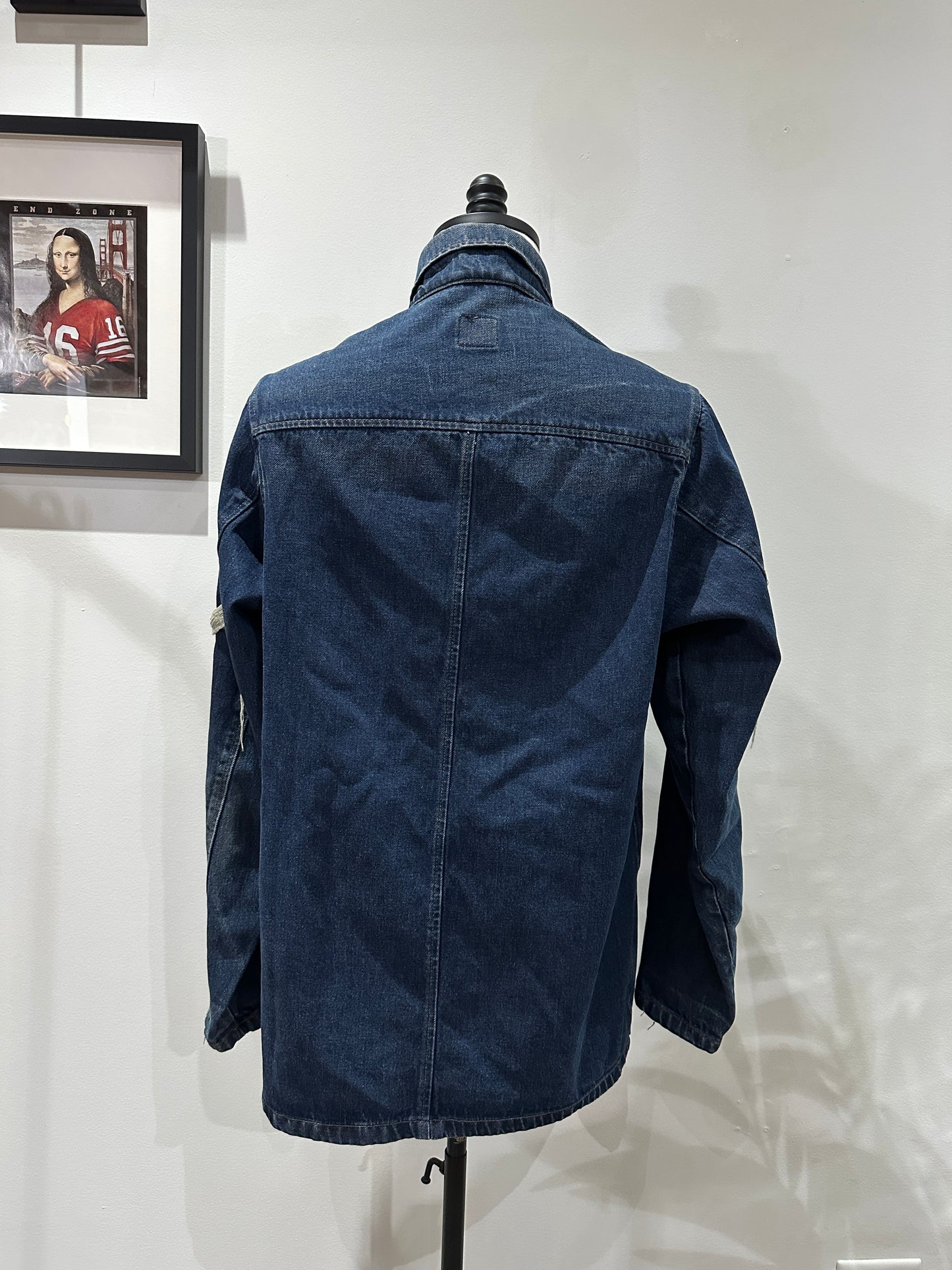 (Mens Large) Levi's Distressed Denim Jacket