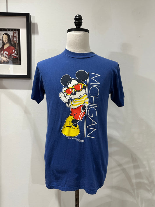 (Mens Medium) Mickey Mouse 'Michigan' Shirt