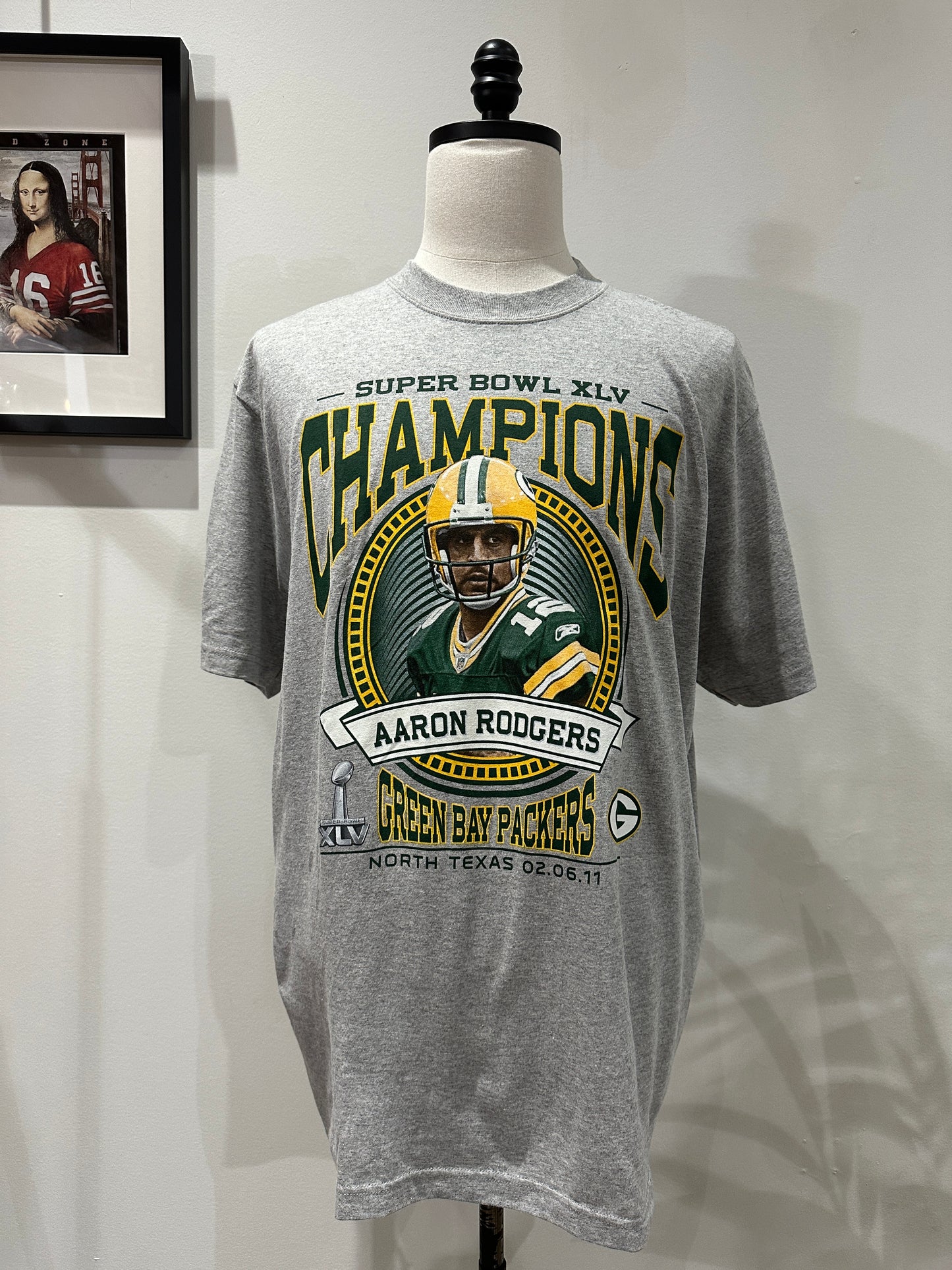 (Mens 2X) NFL Green Bay Packers 'Aaron Rodgers' Shirt