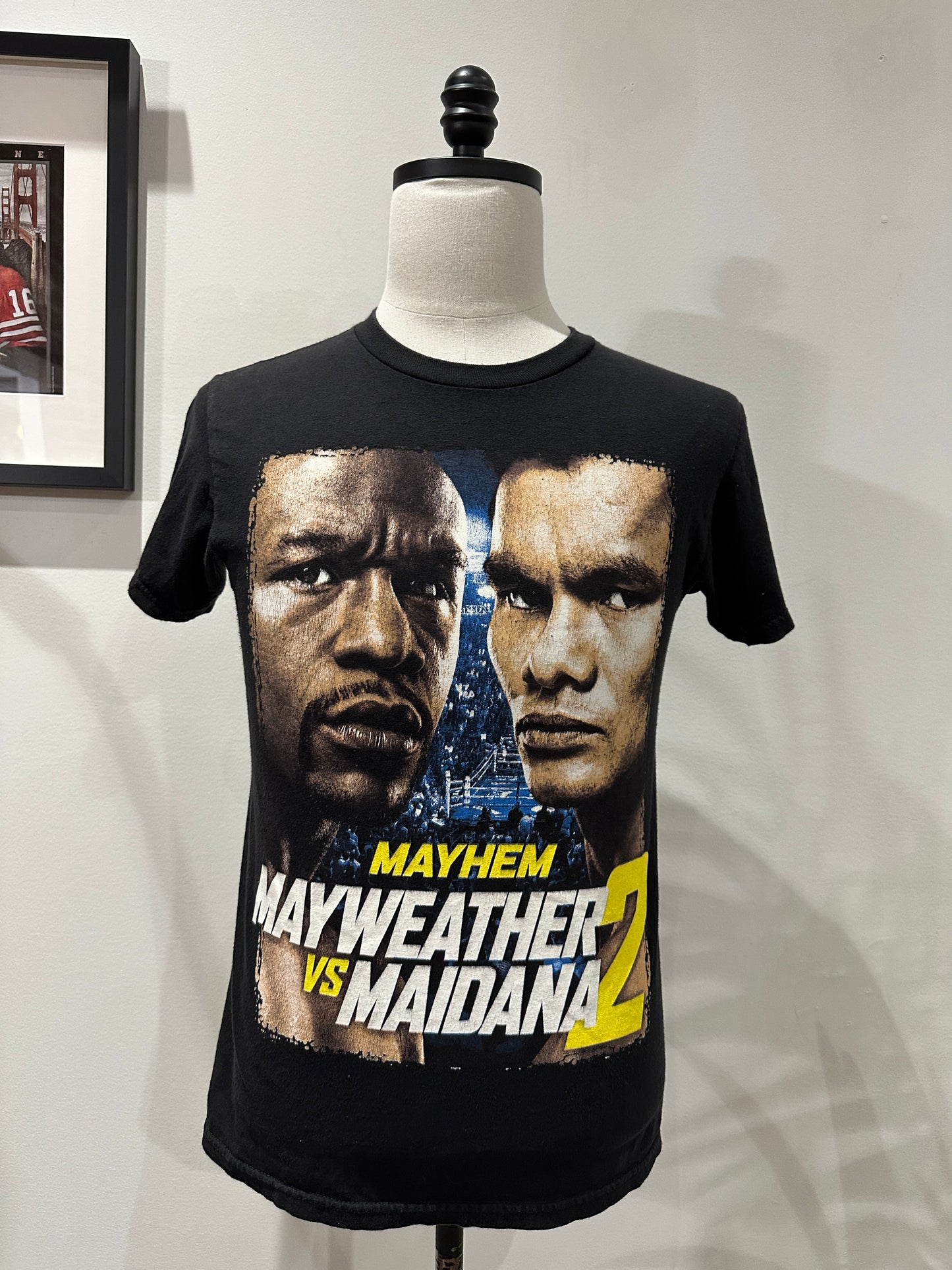 (Mens Small) 2014 Mayweathr Vs. Maidana Boxing Shirt