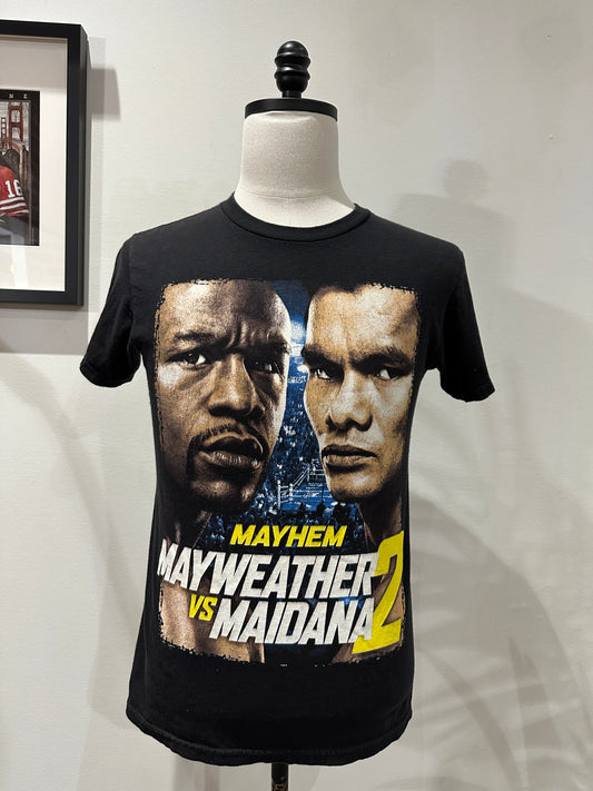(Mens Small) 2014 Mayweathr Vs. Maidana Boxing Shirt