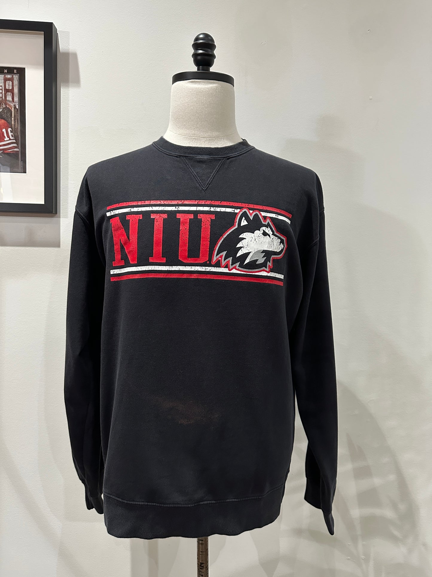 (Mens XL) NIU Black College Sweater