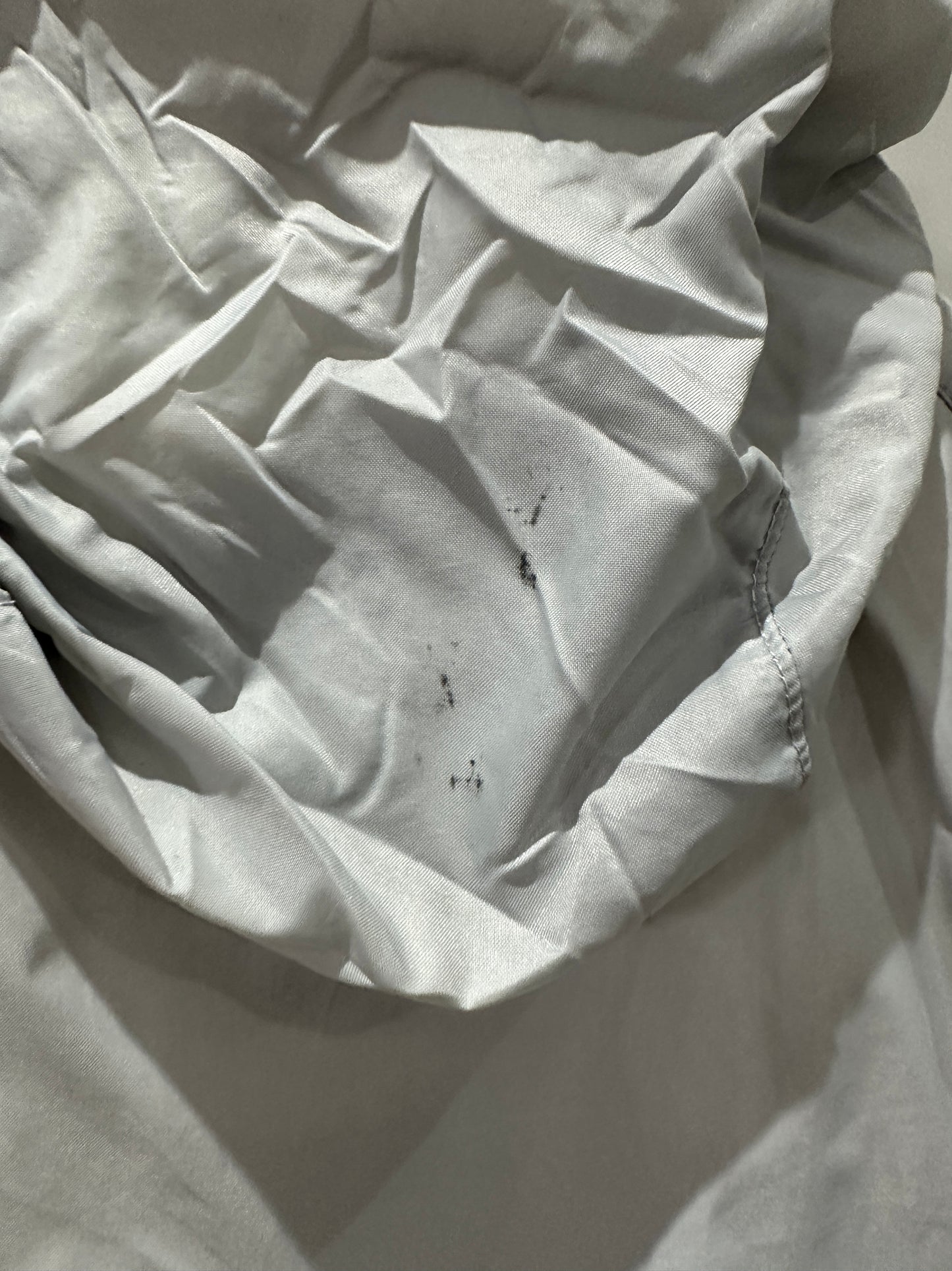 (Mens Small) Nike White & Gray Windbreaker