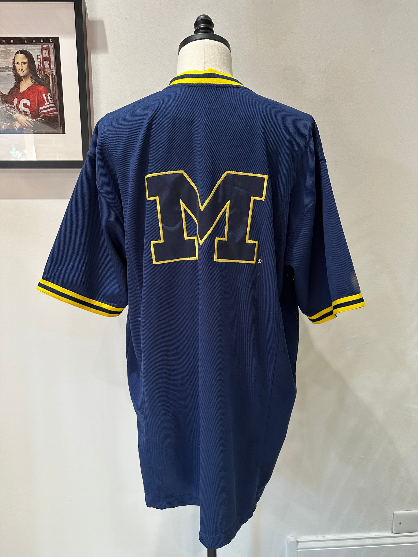 (Mens XL) Nike Team Michigan State Warmp-up Shirt