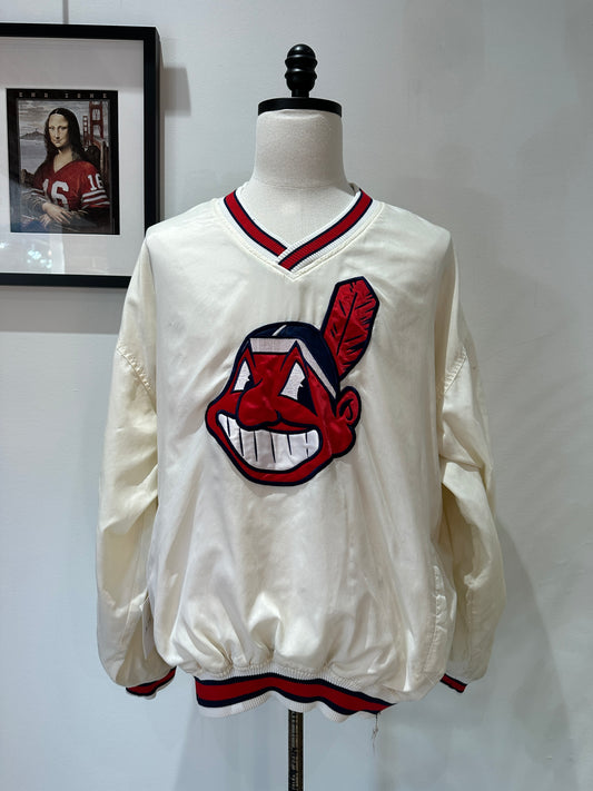 (Mens XL) 90s Starter Cleveland Indians Windbreakers