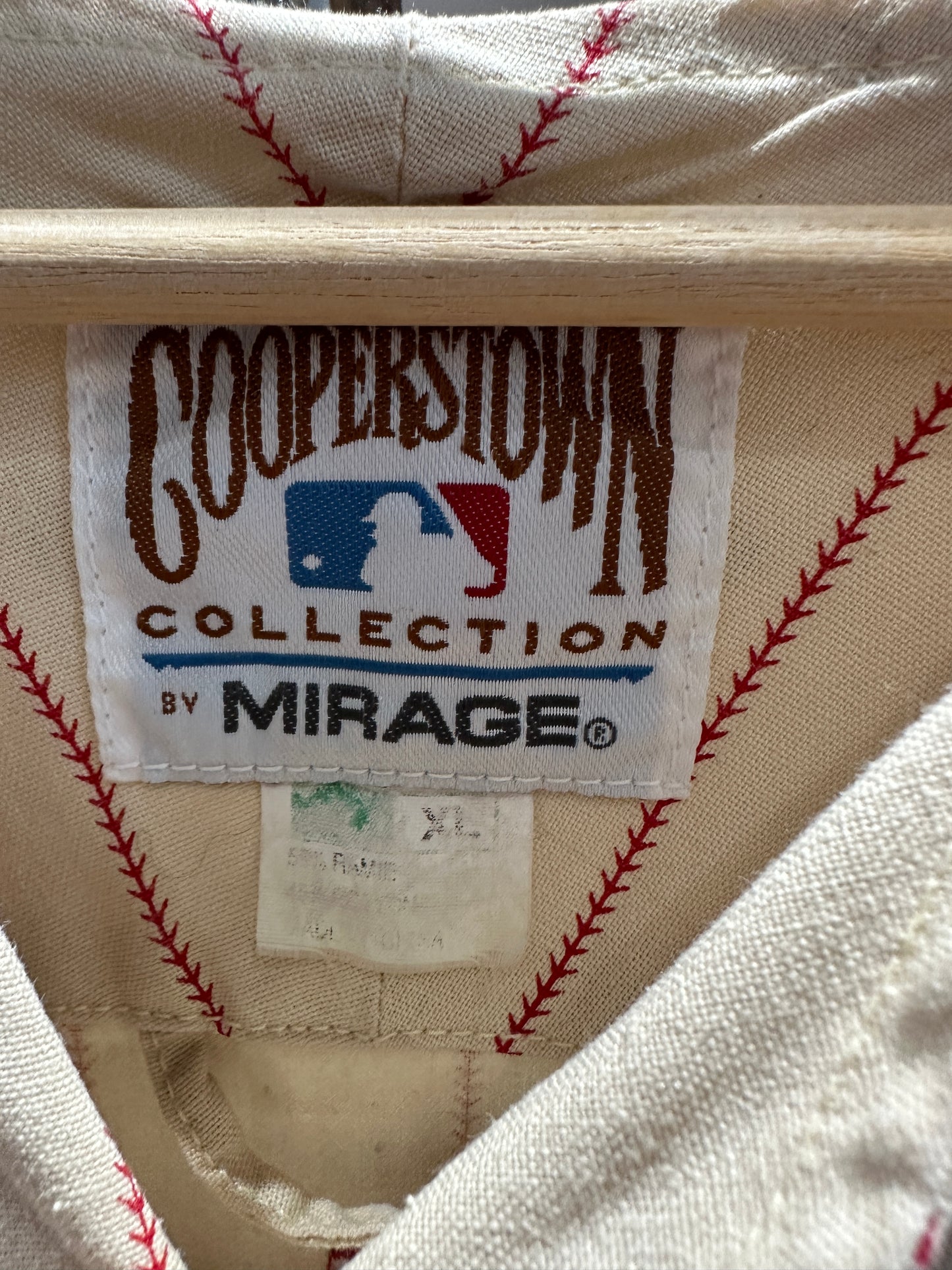 (Mens XL) 90s Cincinnati Reds 'Johnny Bench' Jersey