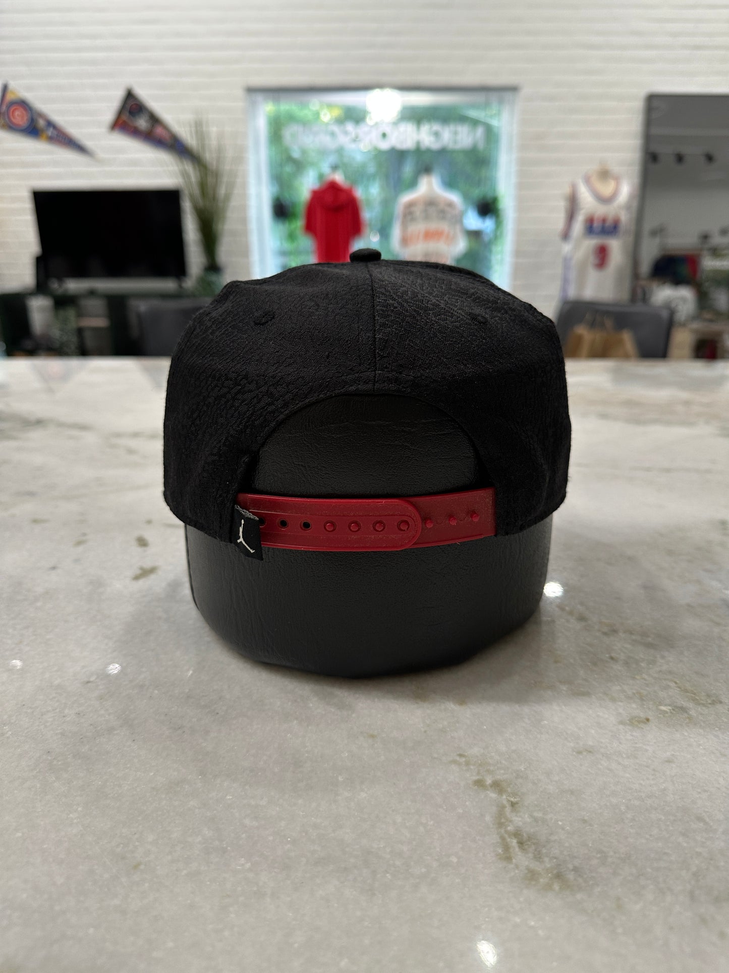 Air Jordan Black & Red Snap-Back Hat