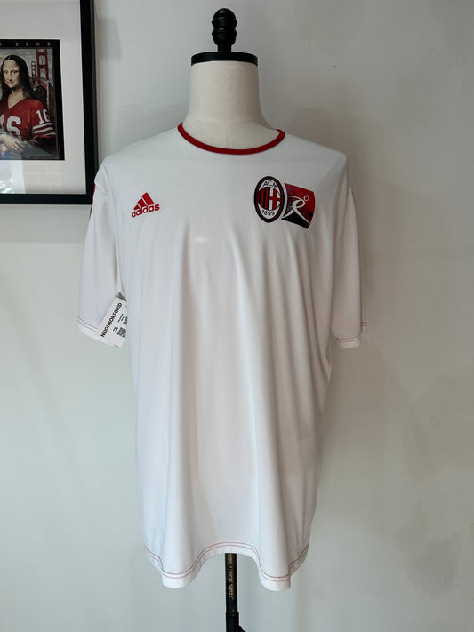 (Mens XL) Adidas AC Milan Soccer Jersey 007