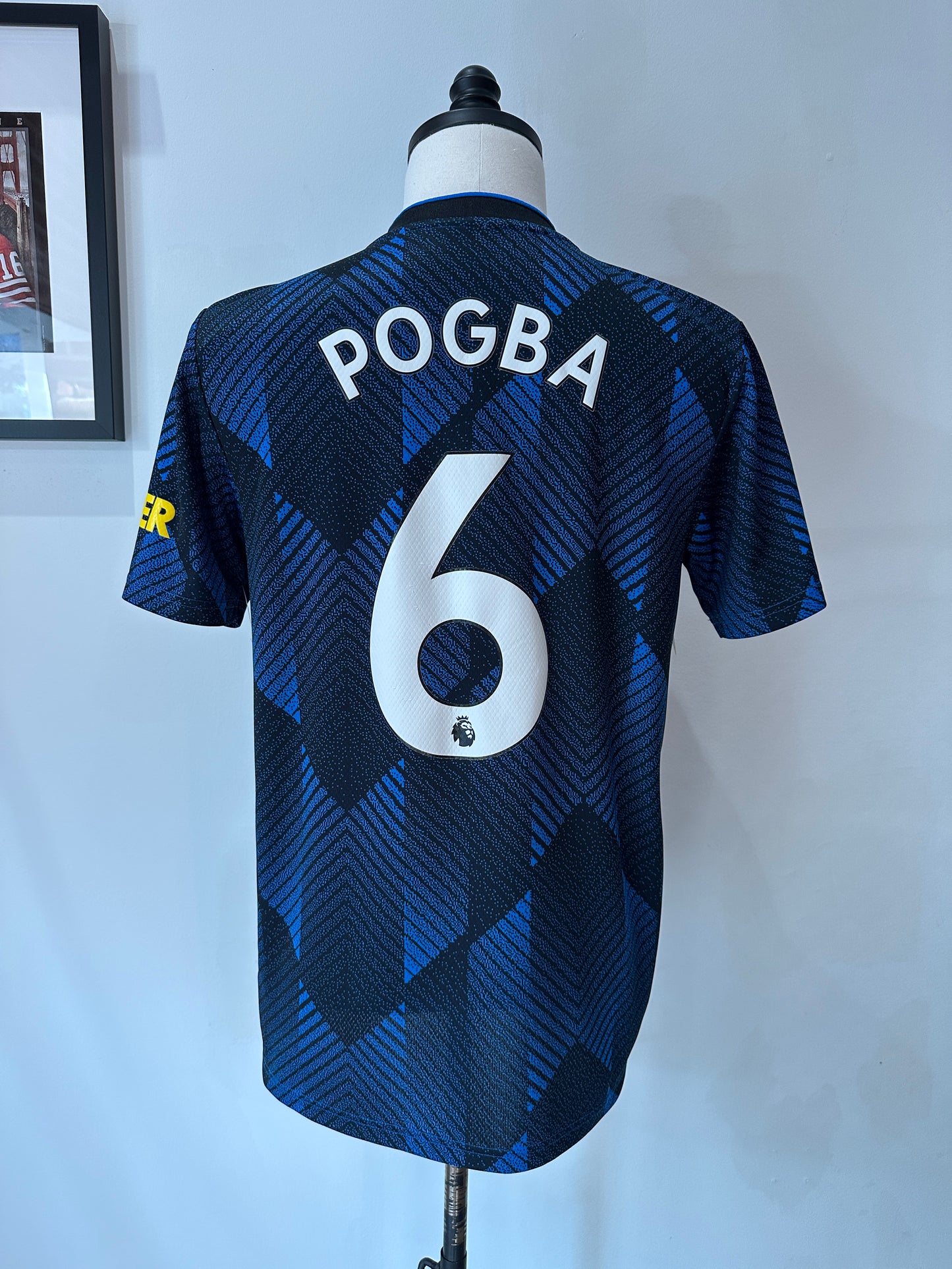 (Mens Medium) Manchester United 'Paul Pogba' Soccer Jersey 007