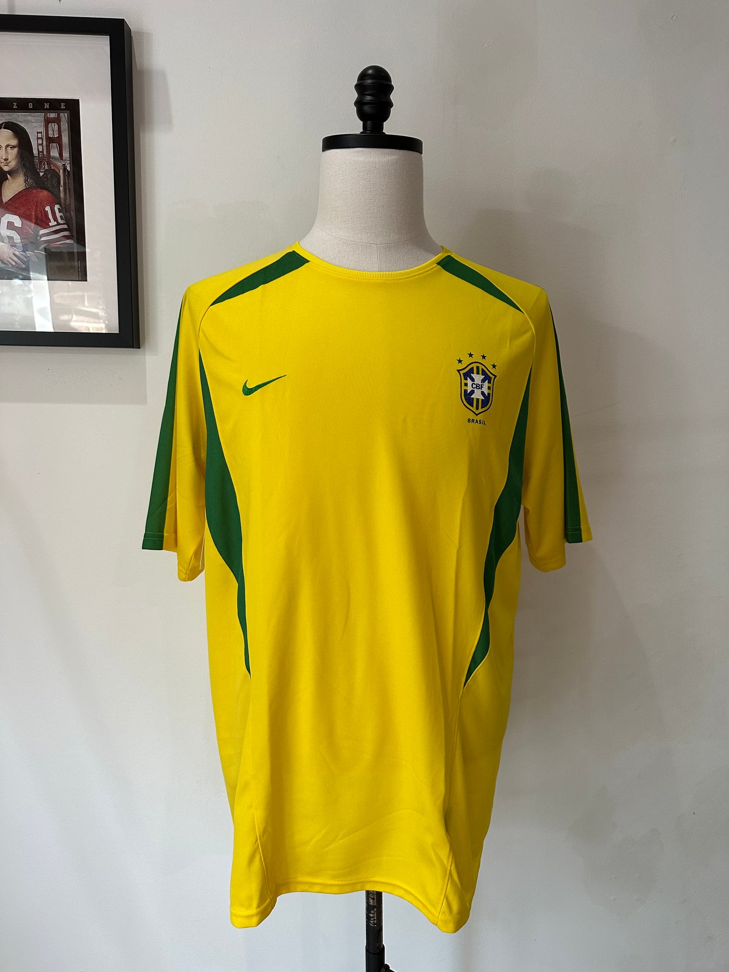 (Mens XL) Nike Brazil National Soccer Team Jersey 007