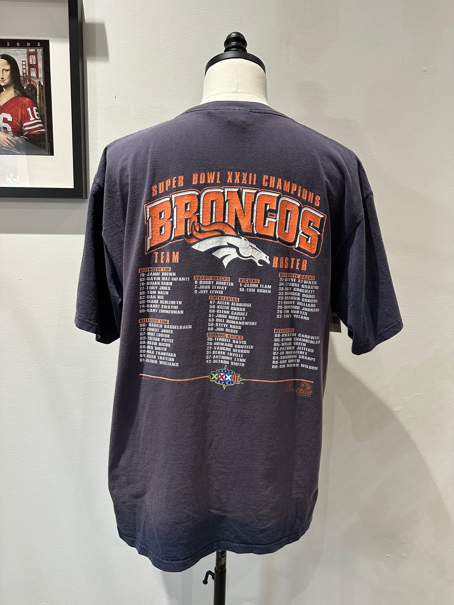 (Mens XL) 1998 NFL Denver Broncos Shirt 007