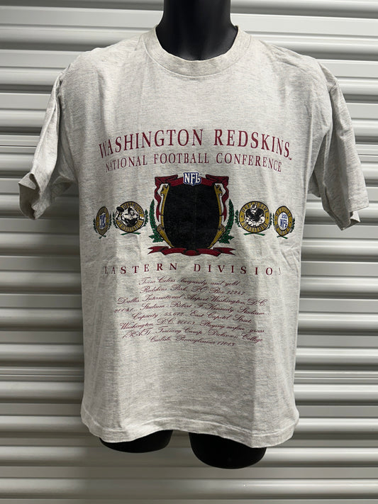 (Mens Large) 90s Nutmeg Washington Redskins Shirt
