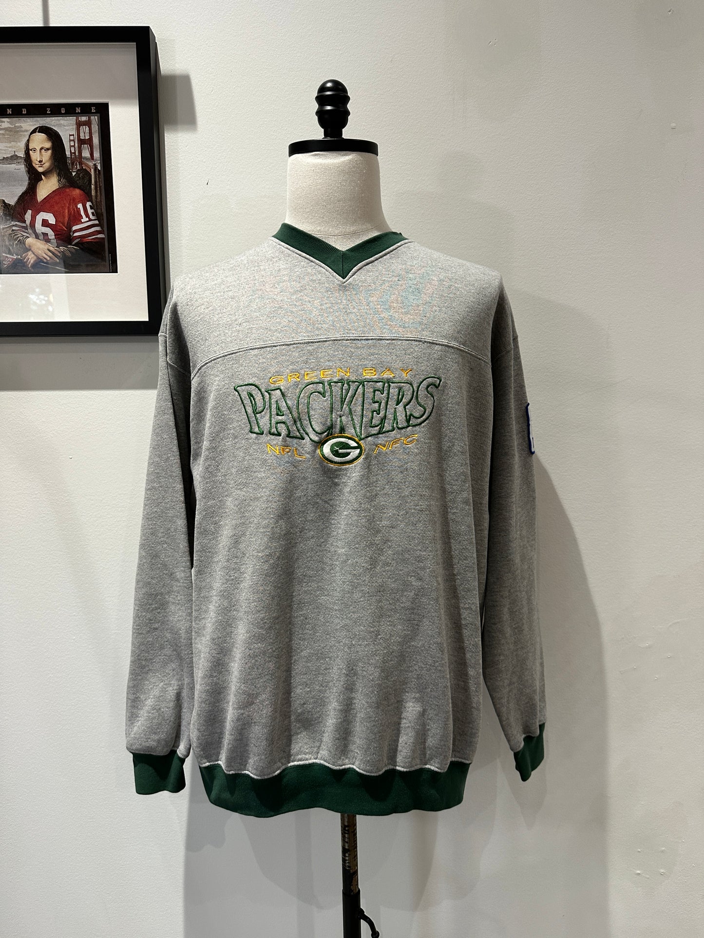 (Mens Large) 90s Green Bay Packers Sweater 007