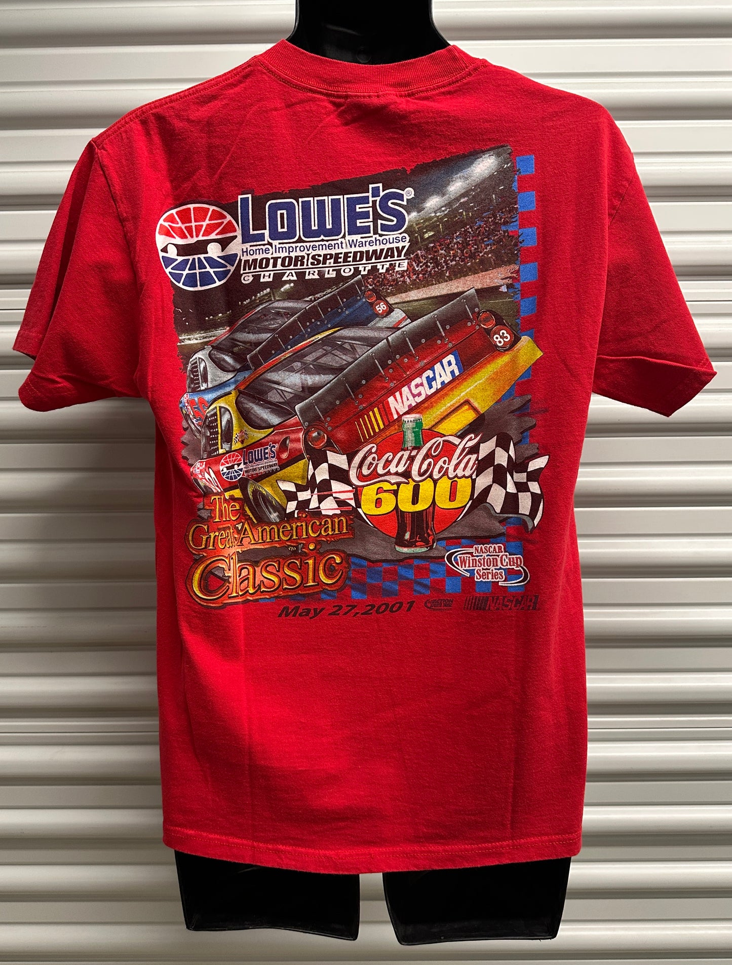(Mens Medium) 2001 Coca cola Winston Cup Shirt