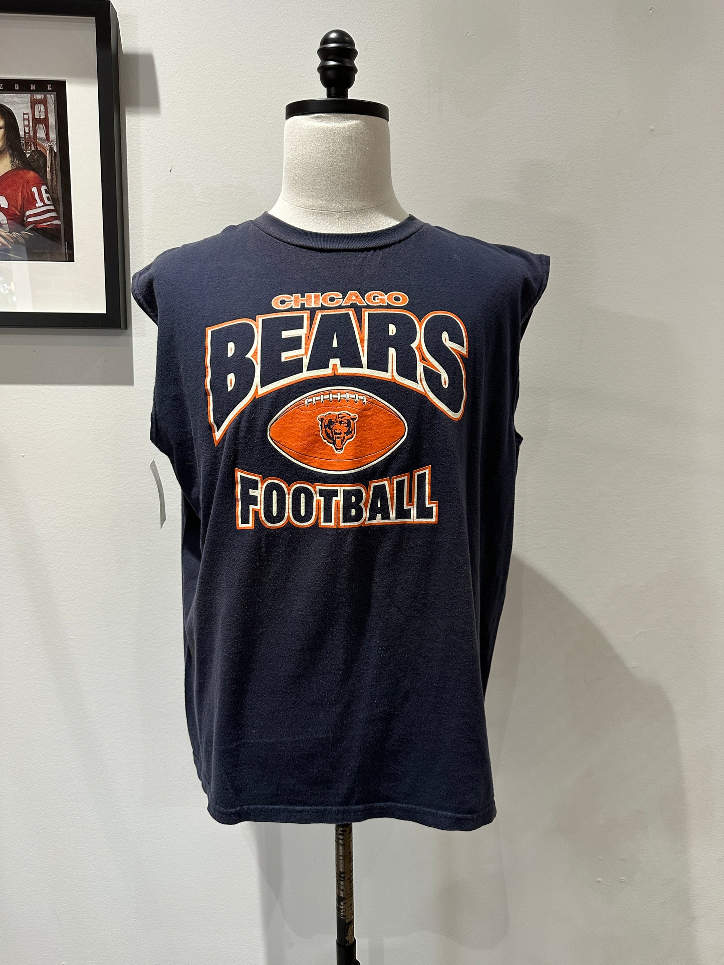 (Mens Large) NFL Chicago Bears Tank-Top 007