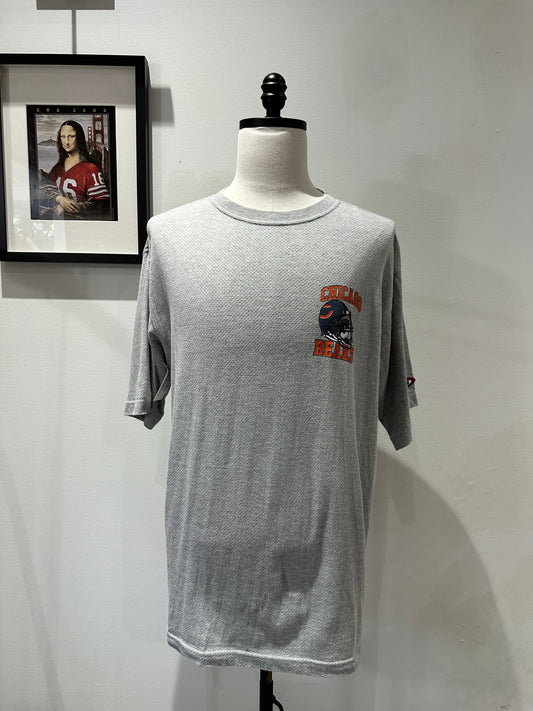 (Mens XL) 90s NFL Chicago Bears Gray Shirt 007