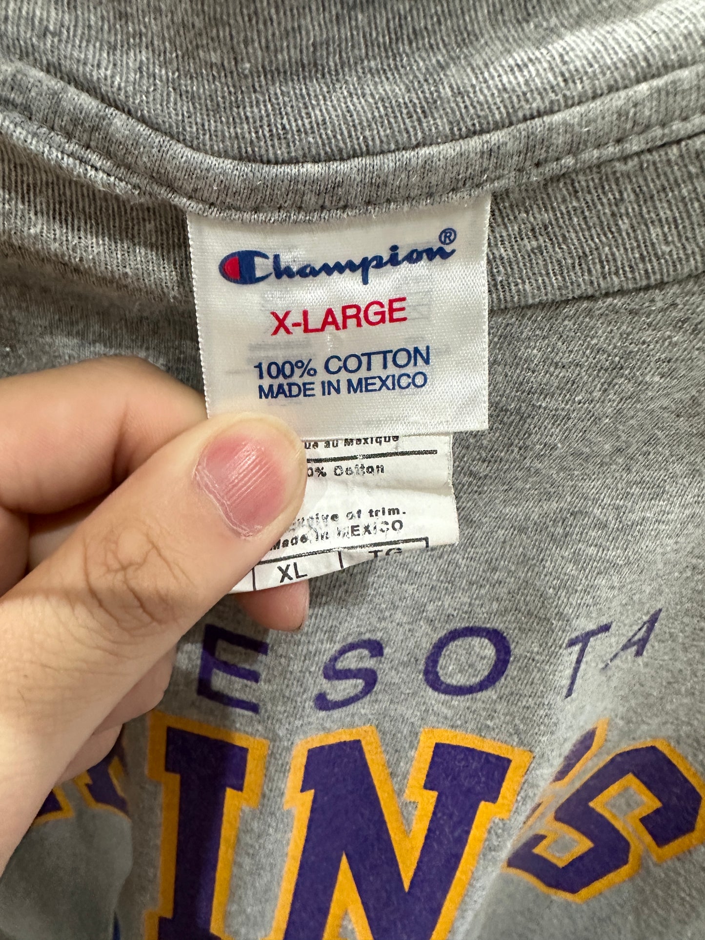 (Mens XL) NFL Minnesota Vikings Shirt 007