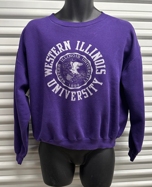(Mens Medium) 80s Northwestern University Crewneck Sweatshirt
