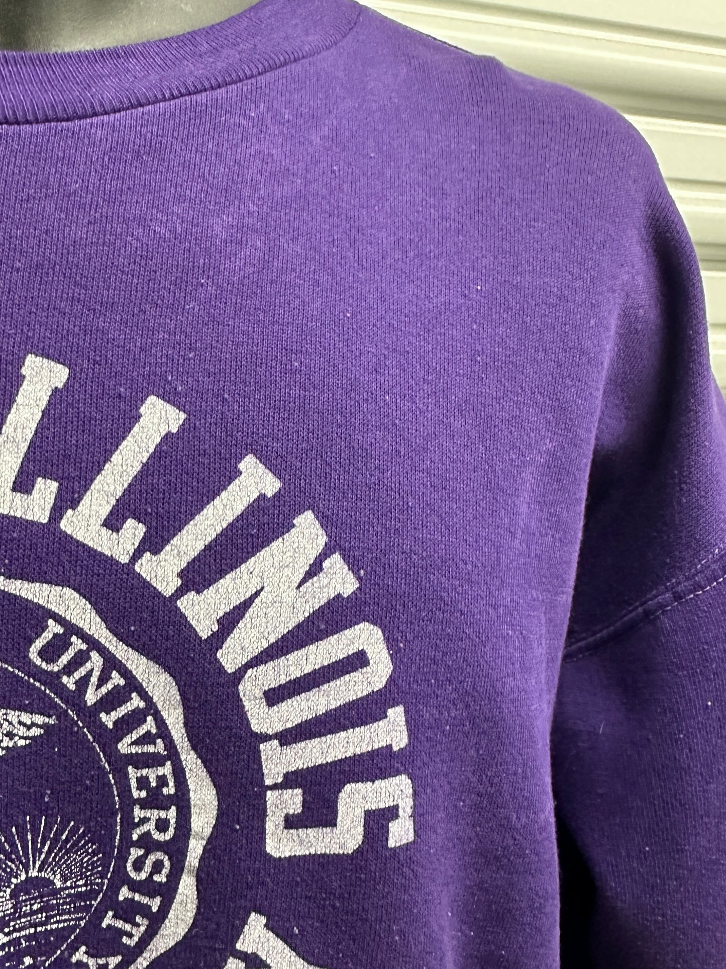 (Mens Medium) 80s Northwestern University Crewneck Sweatshirt