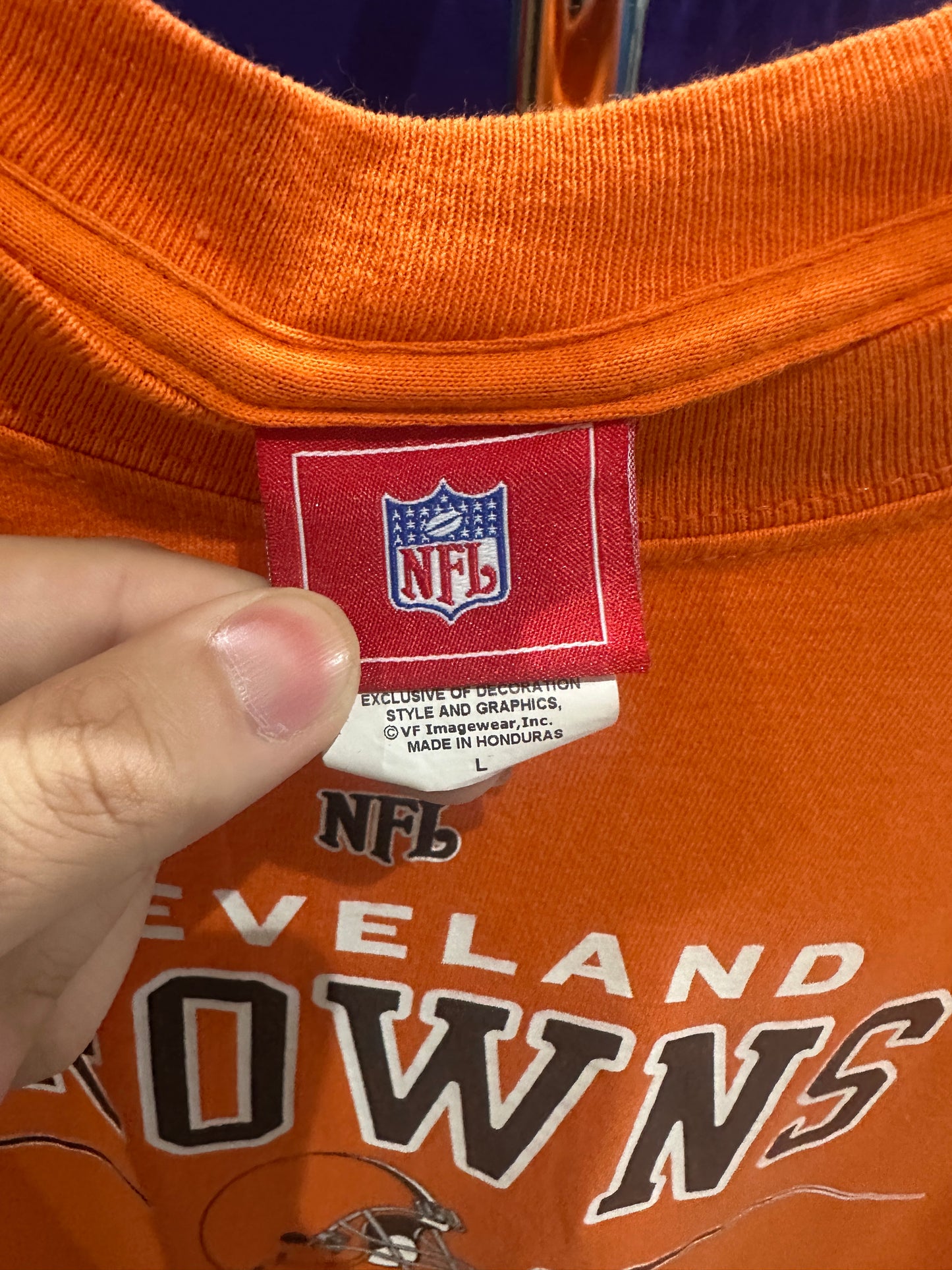 (Mens Large) NFL Cleveland Browns Shirt 007