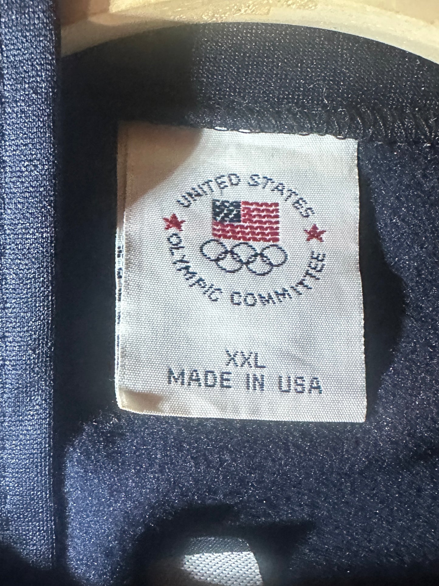 (Womens XXL) 90s Olympic Committee Track Jacket