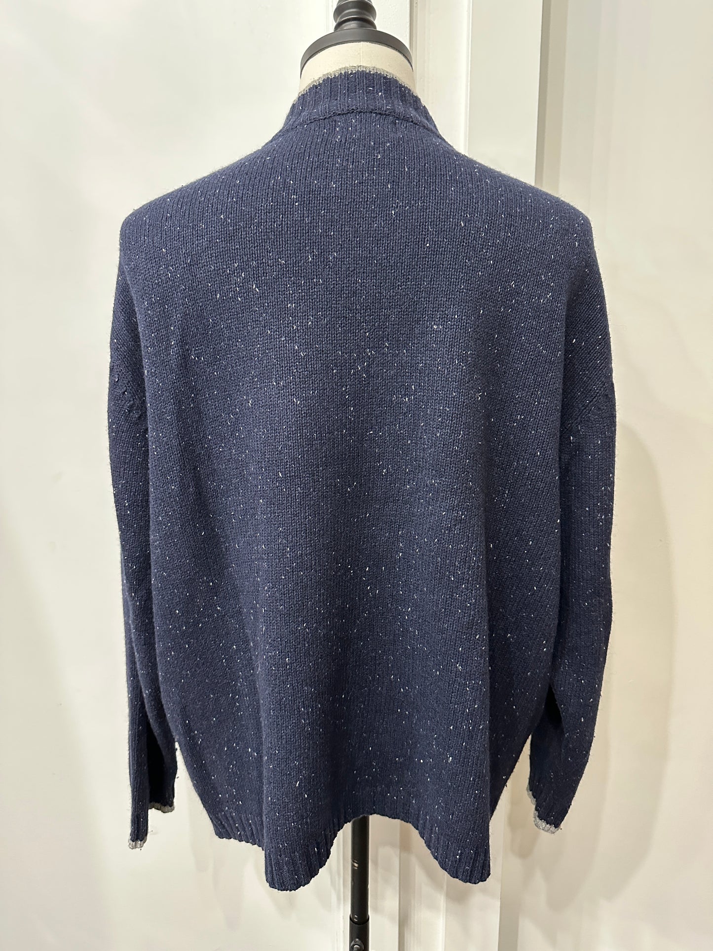 (Mens XXL) Woolrich Navy blue 1/4 Zip Sweater