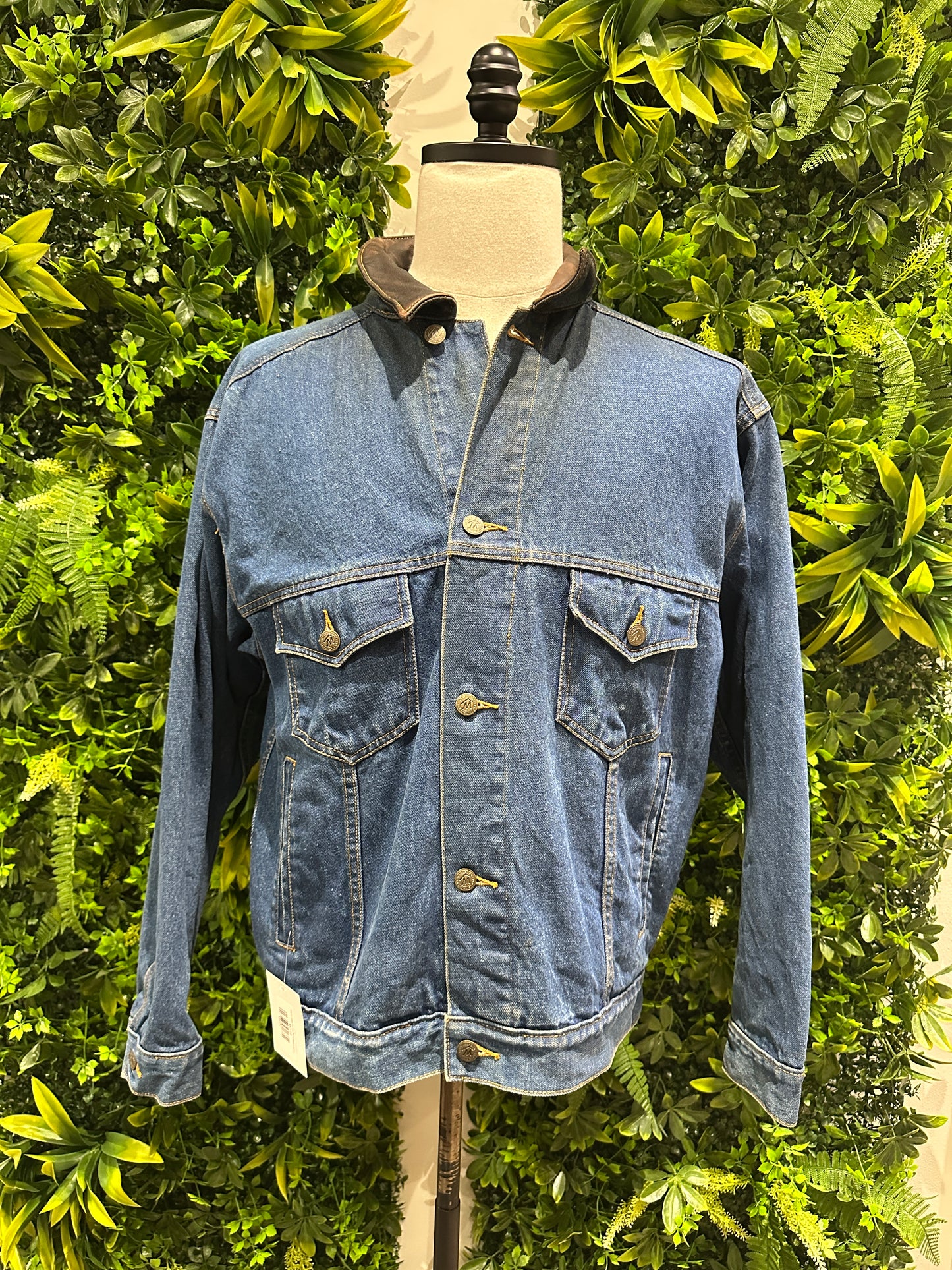 (Mens Large) 90s Marlboro Denim Jacket