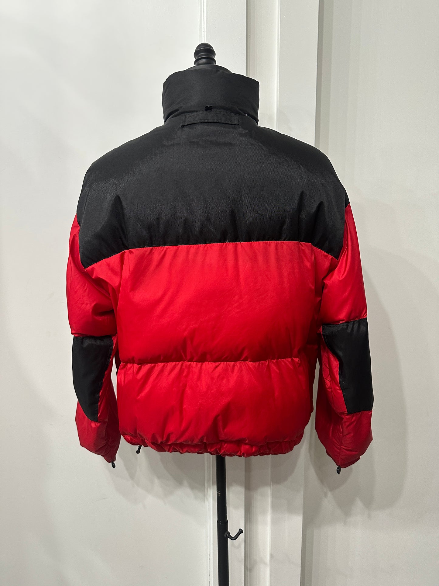 (Mens Medium) Nautica Sport Red Puffer Jacket