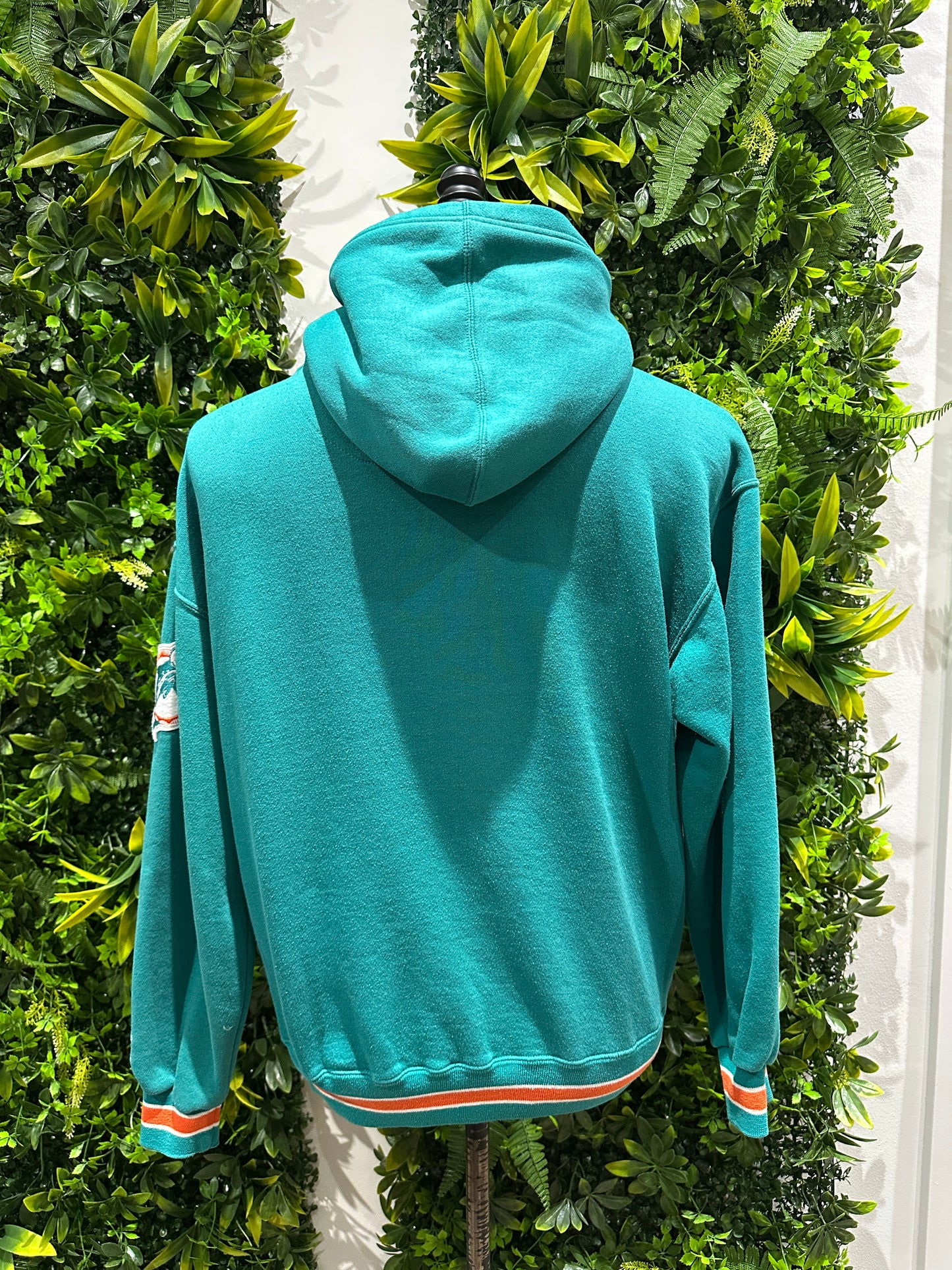 (Mens Medium) 90s Starter Miami Dolphins Pull-Over Sweatshirt 007