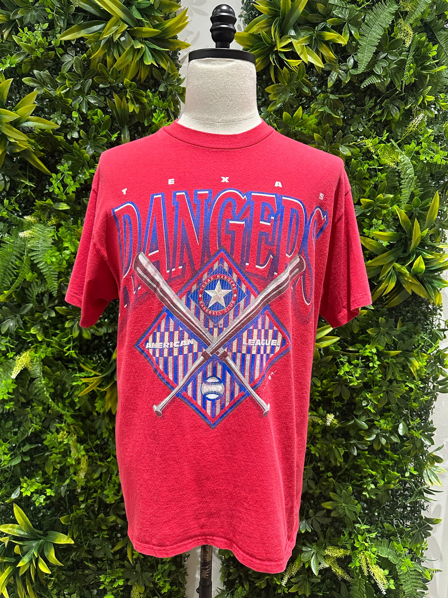 (Mens Large) 90s Texas Rangers Shirt 007