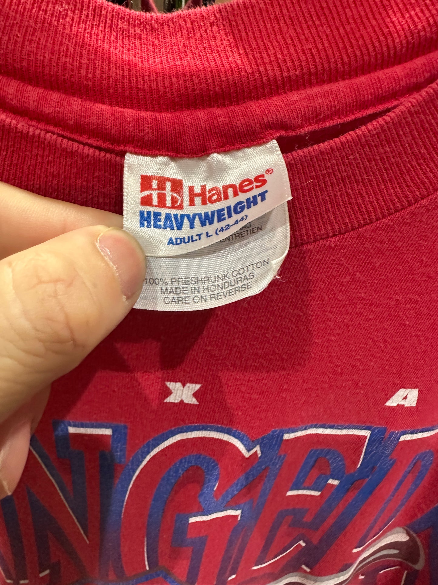 (Mens Large) 90s Texas Rangers Shirt 007