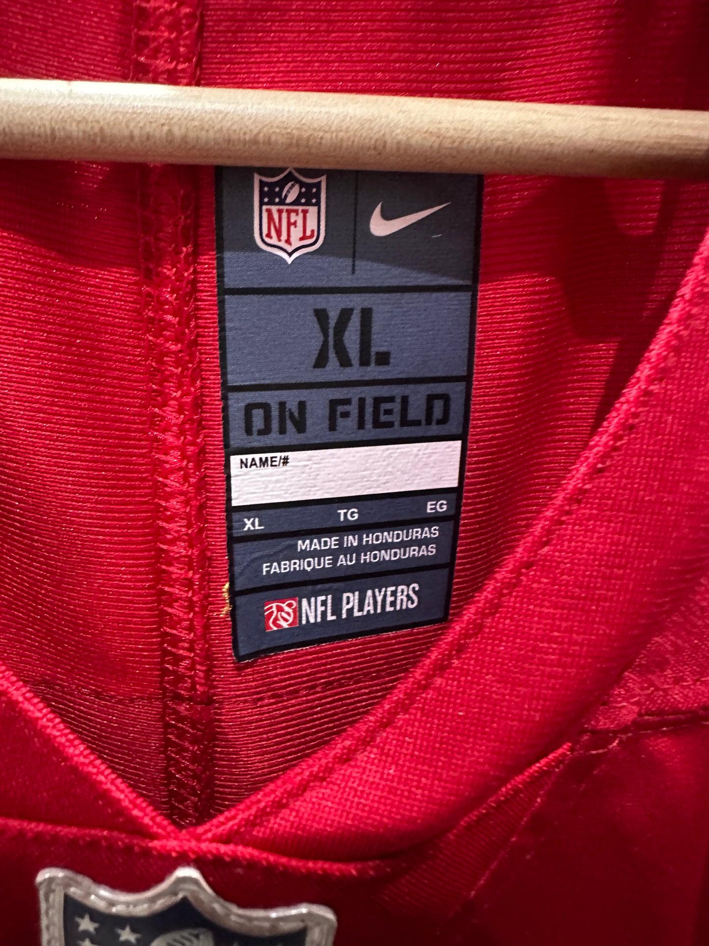 (Mens XL) Nike Kansas City Chiefs 'Tyrann Mathieu' Jersey 007