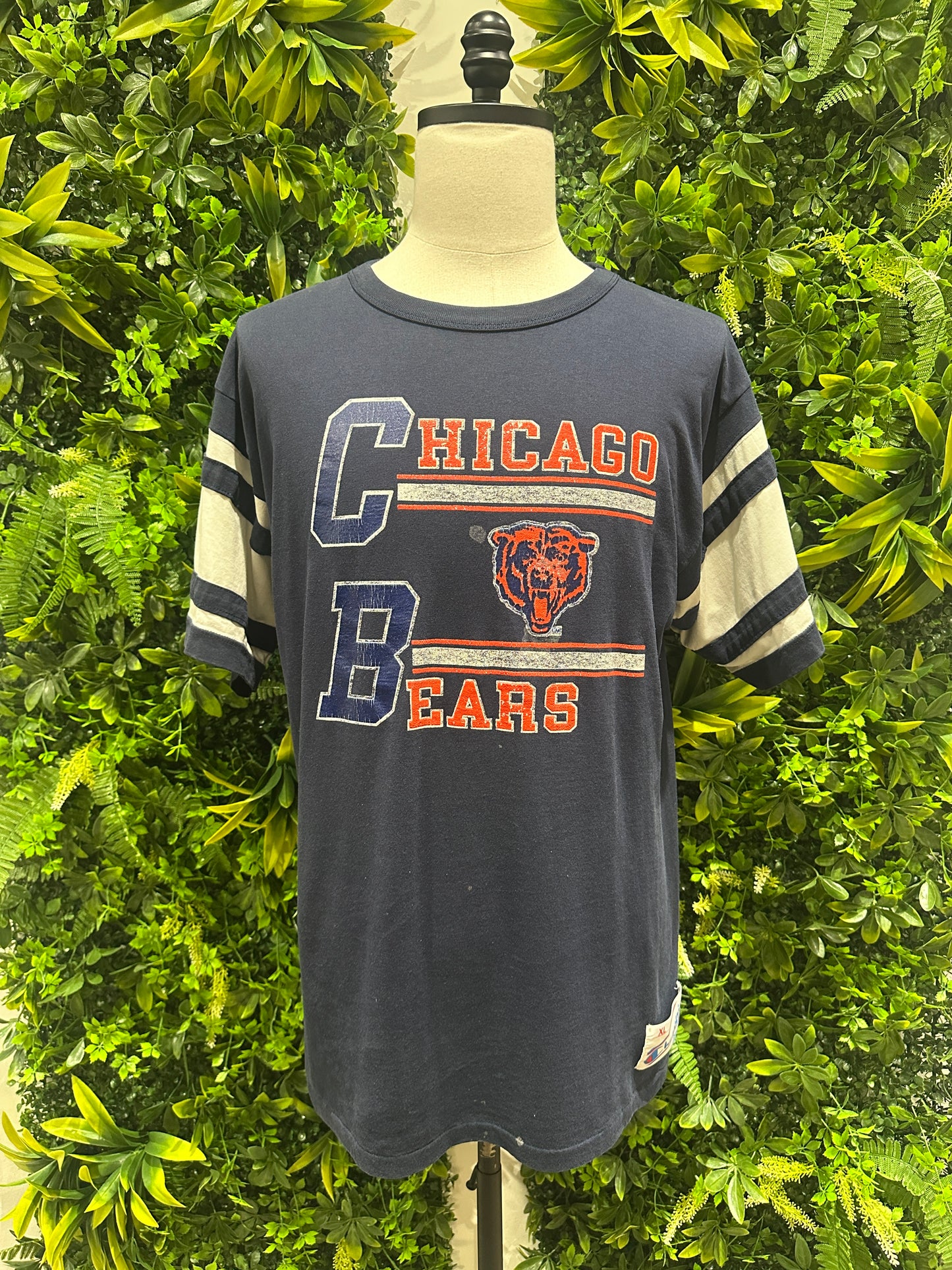 (Mens Large) 80s Chicago Bears Shirt 007