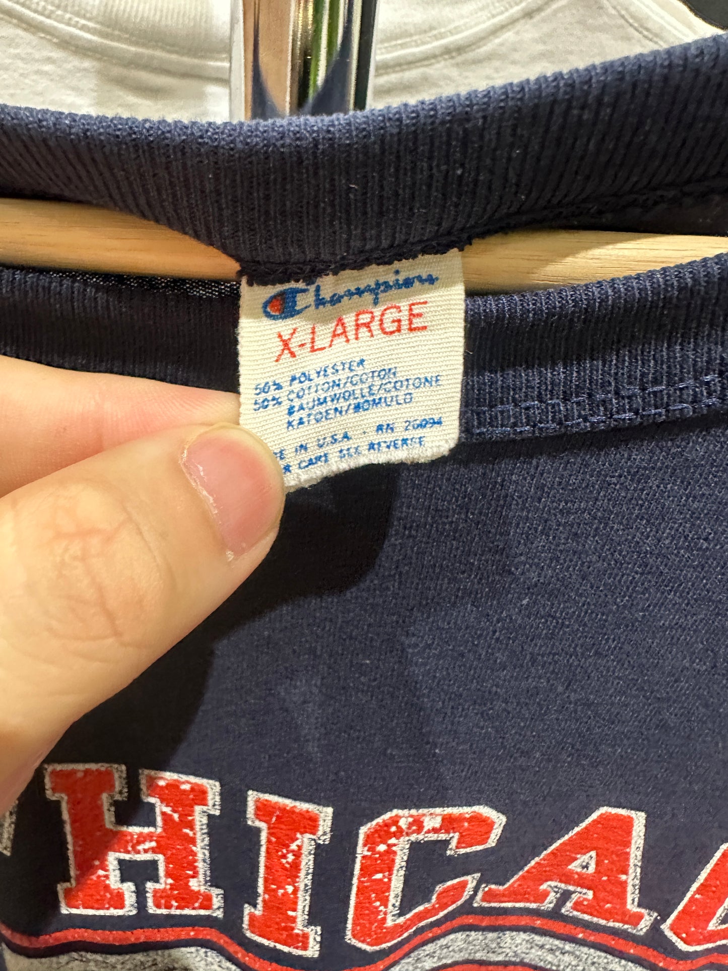 (Mens Large) 80s Chicago Bears Shirt 007