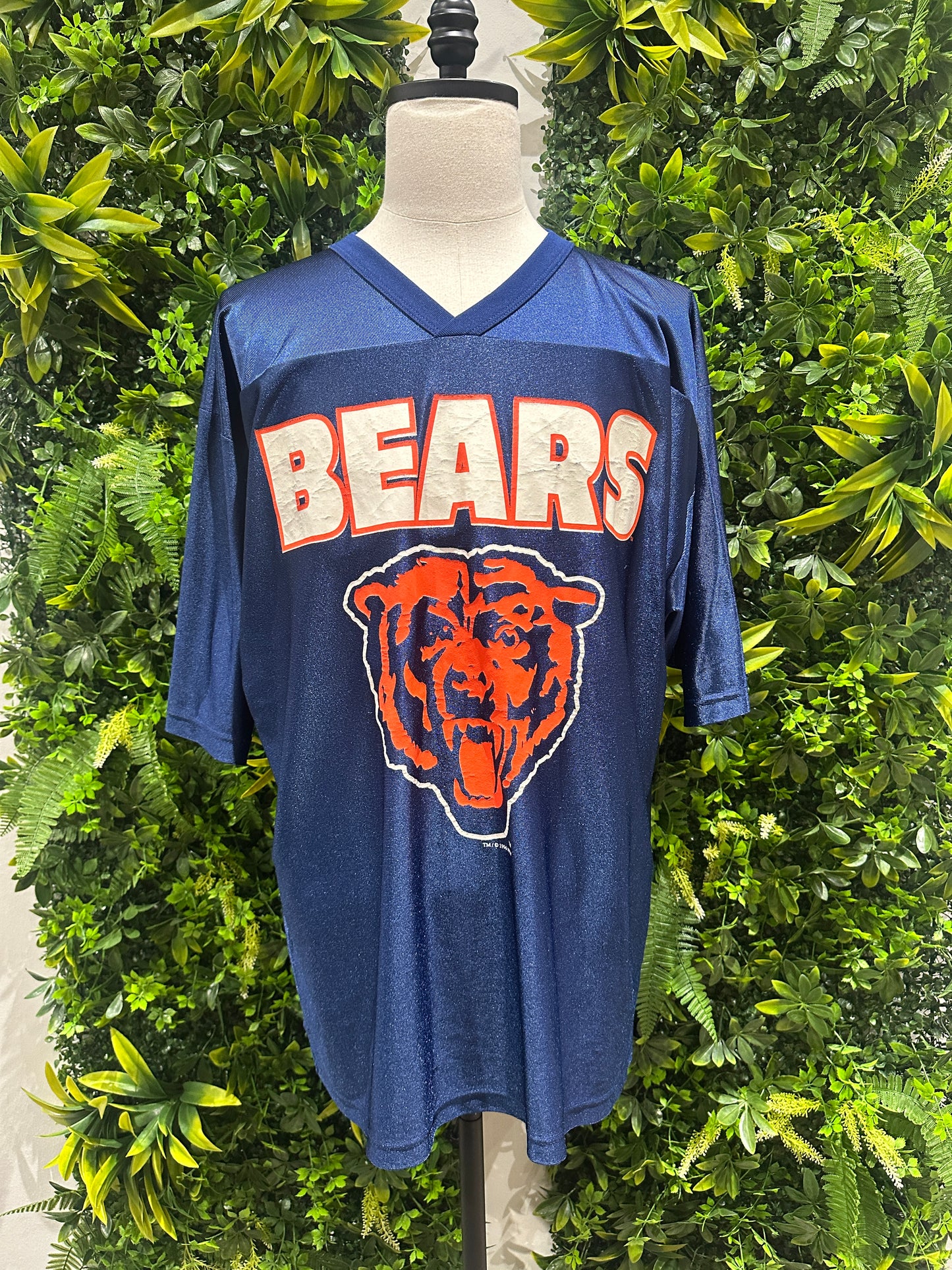 (Mens XL) 1996 Chicago Bears Spell-Out Jersey 007