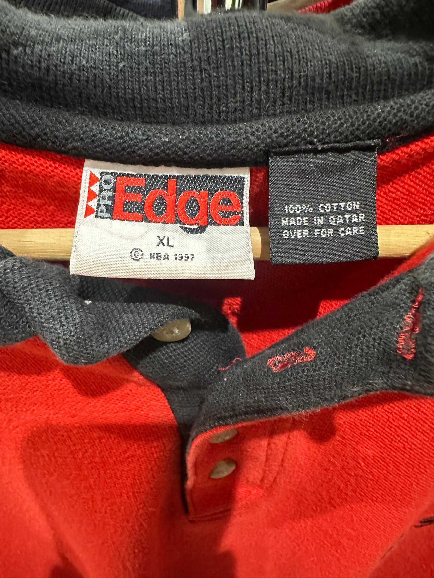 (Mens XL) 1997 Chicago Bulls Polo Shirt 007