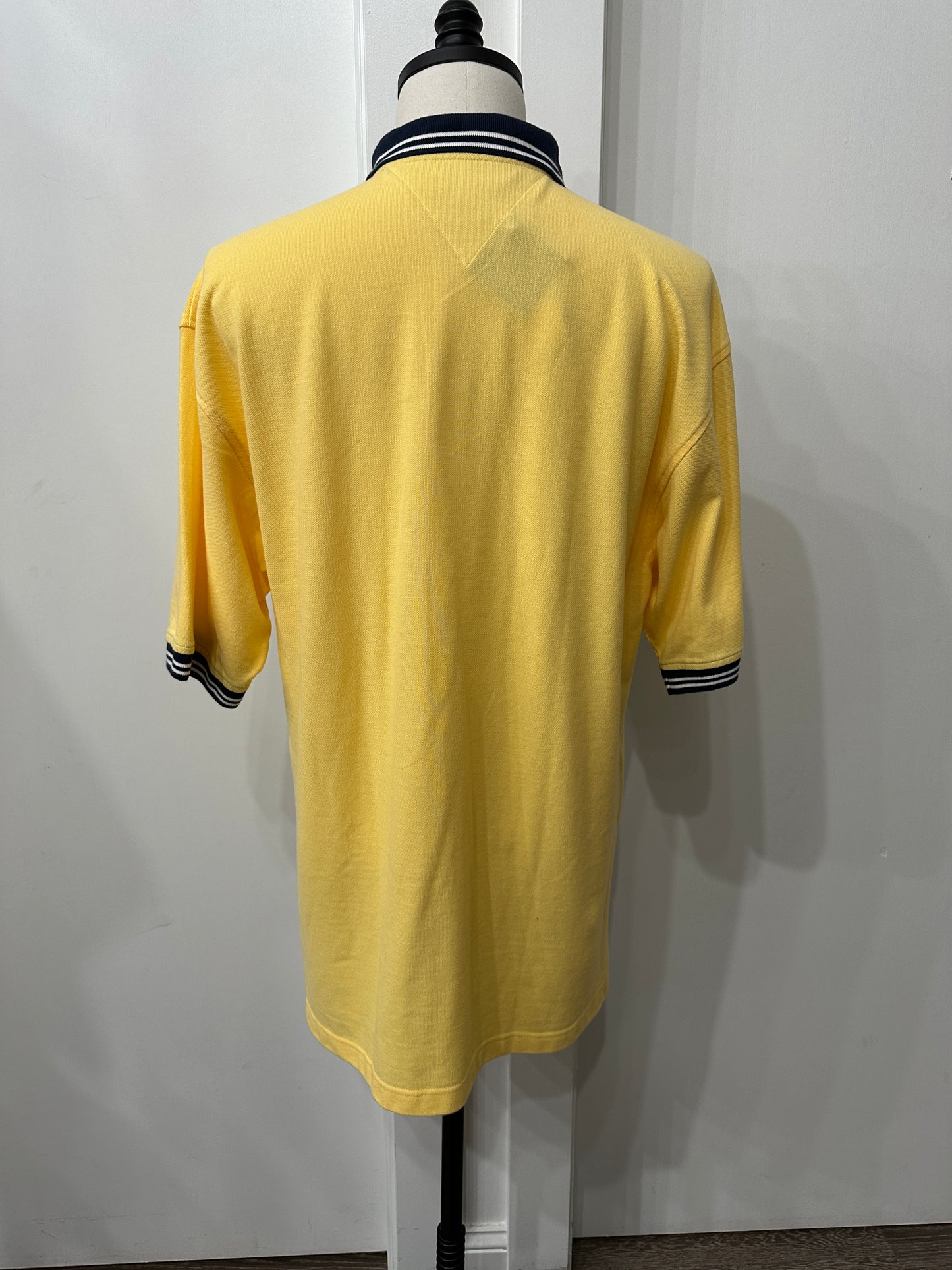 (Mens Large) Michigan Tommy Hilfiger Polo Shirt