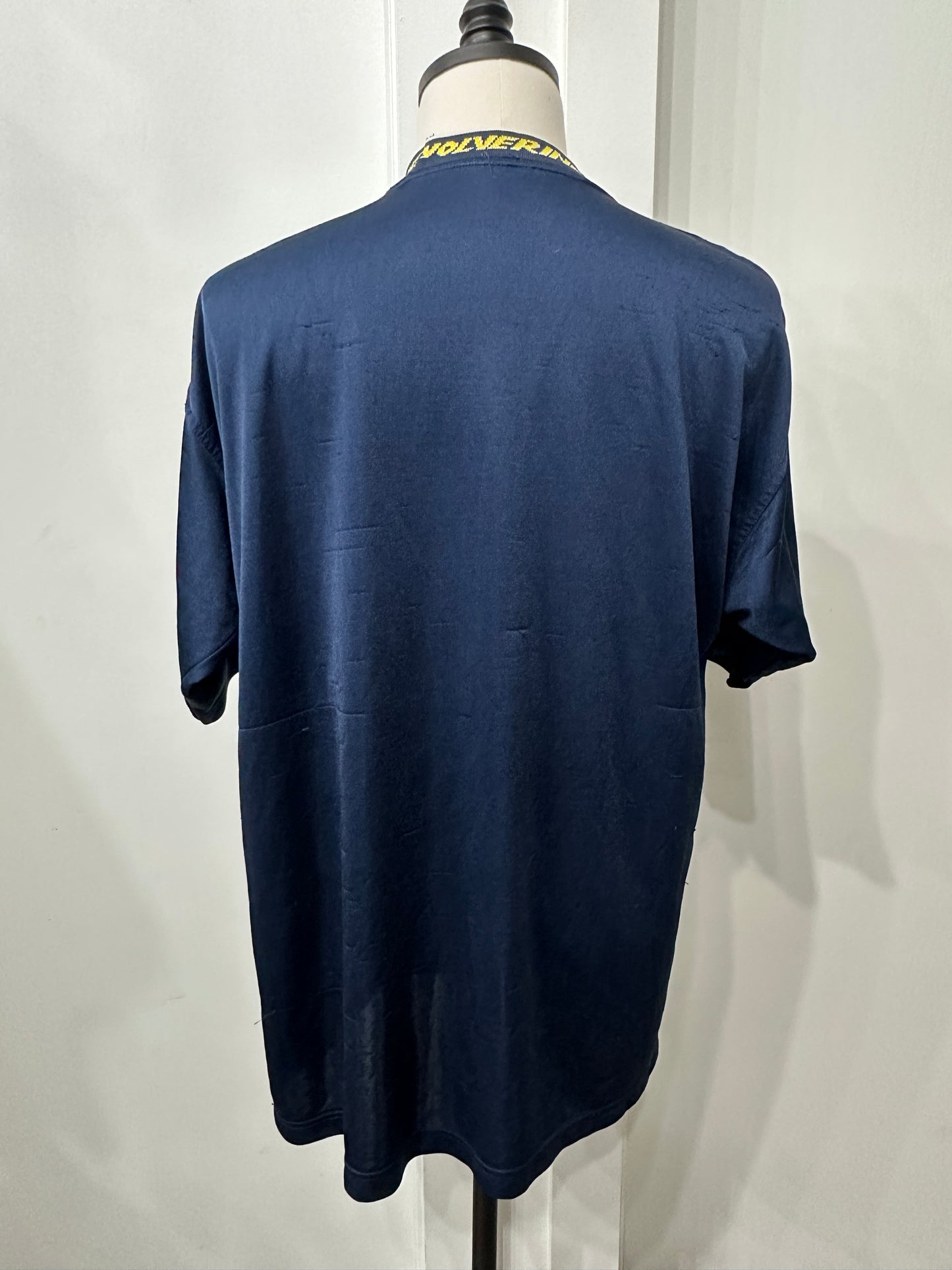 (Mens Large) 90s Michigan Warm Up Shirt