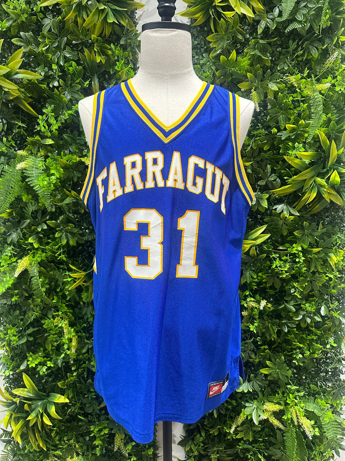 (Mens Large) Nike Farragut Basketball Jersey 007