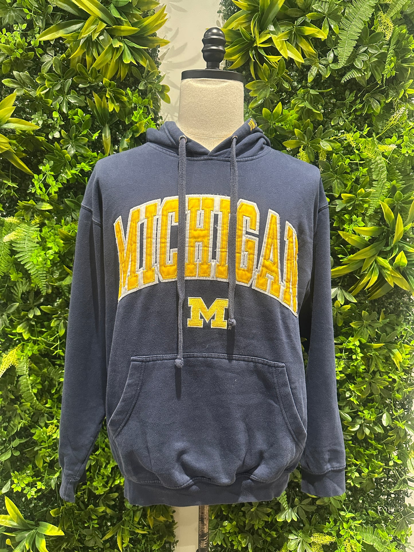(Mens Large) Michigan University Spell-Out Sweatshirt 007
